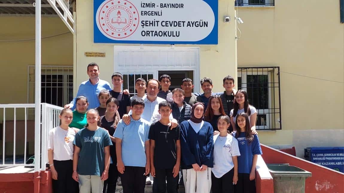 ERGENLİ ŞEHİT CEVDET AYGÜN ORTAOKULU 8.SINIF ÖĞRENCİLERİNİ  ZİYARET ETTİK